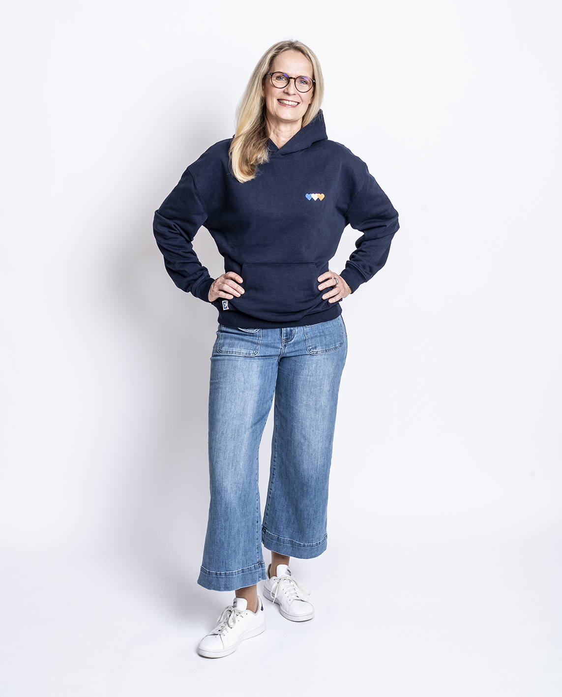 stehende Frau